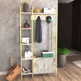 Hanah Home Doga - Ephesus, Blanco y Oro